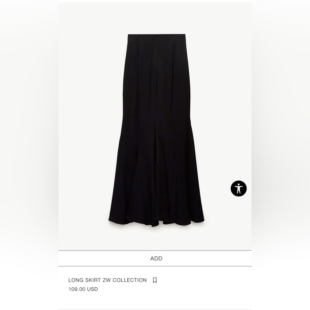 Black skirt